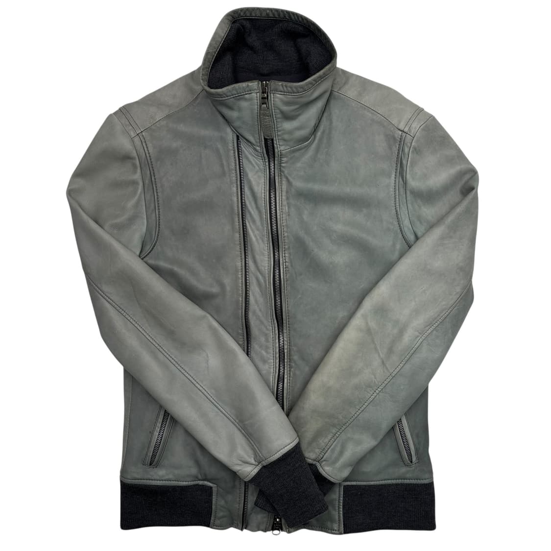 솔리드옴므 투웨이 램스킨 레더 자켓 M 상품이미지1