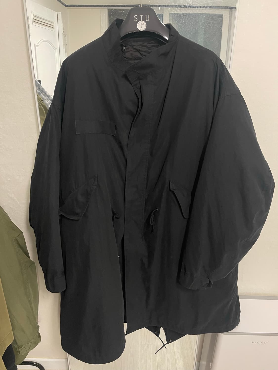 [L] 프릭스스토어 M65 야상 개파카 블랙 상품이미지2