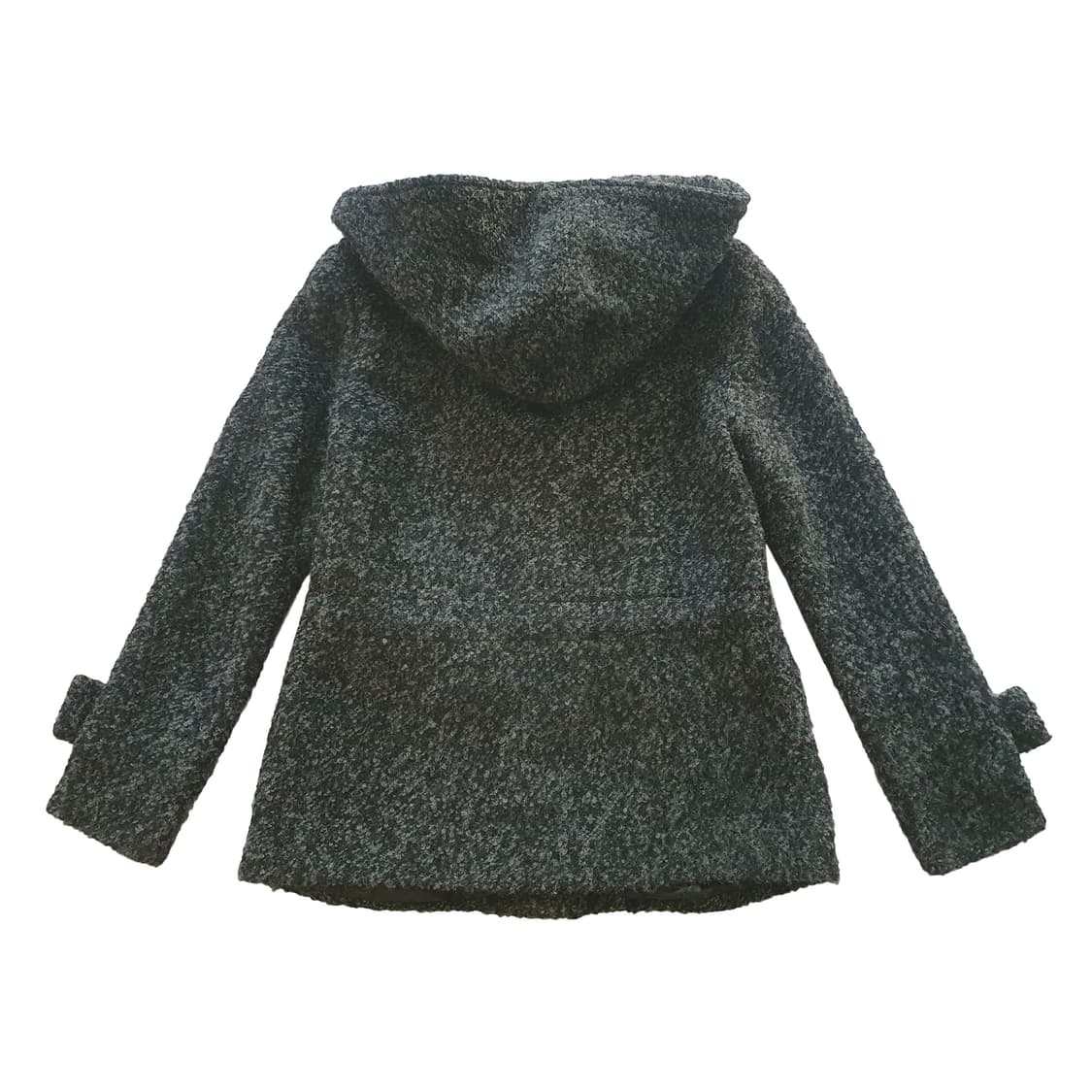 울 후드 라인 숏코트 상품이미지3