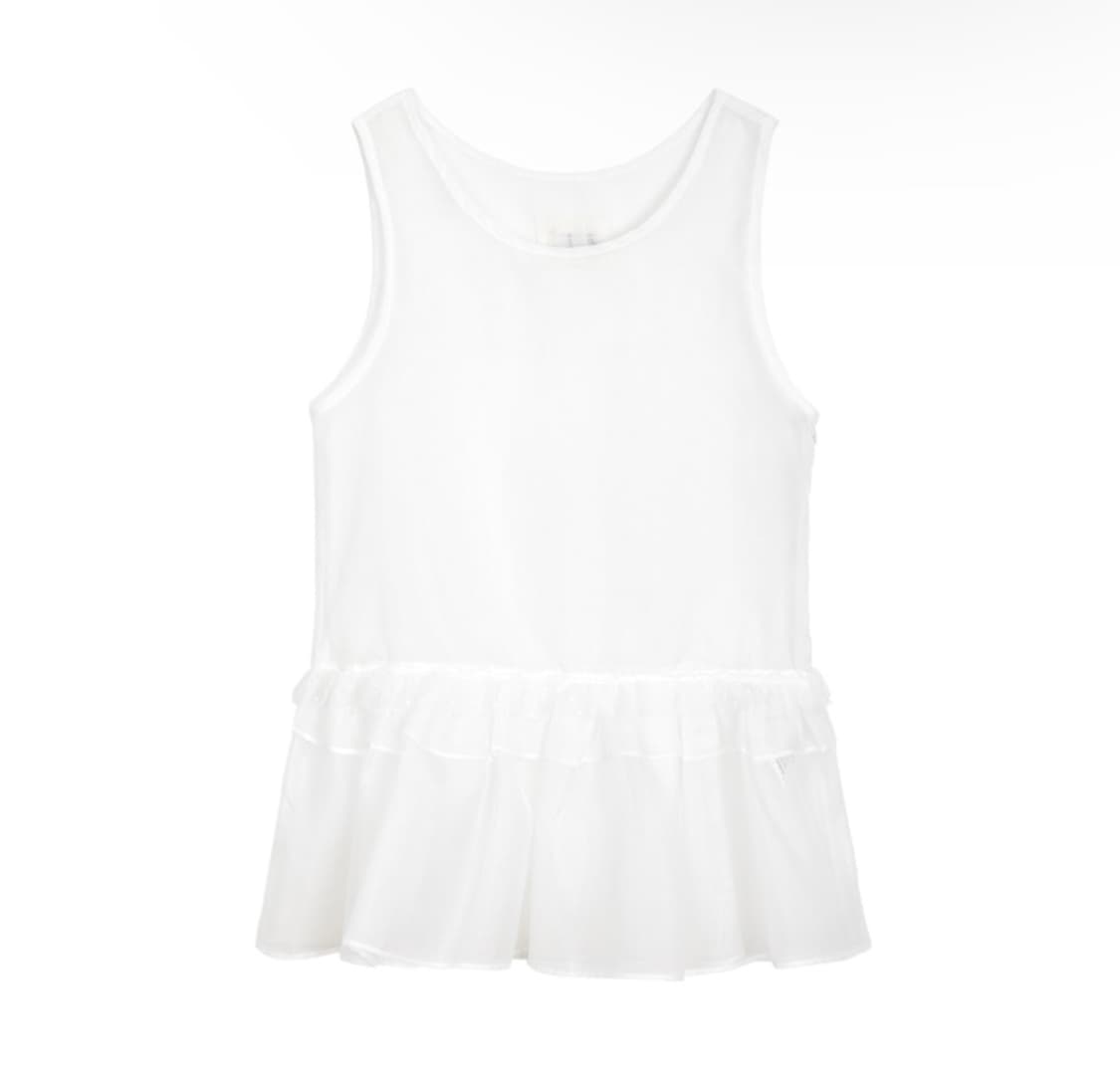 오헤시오 레이어드 프릴 슬리브리스 상품이미지1