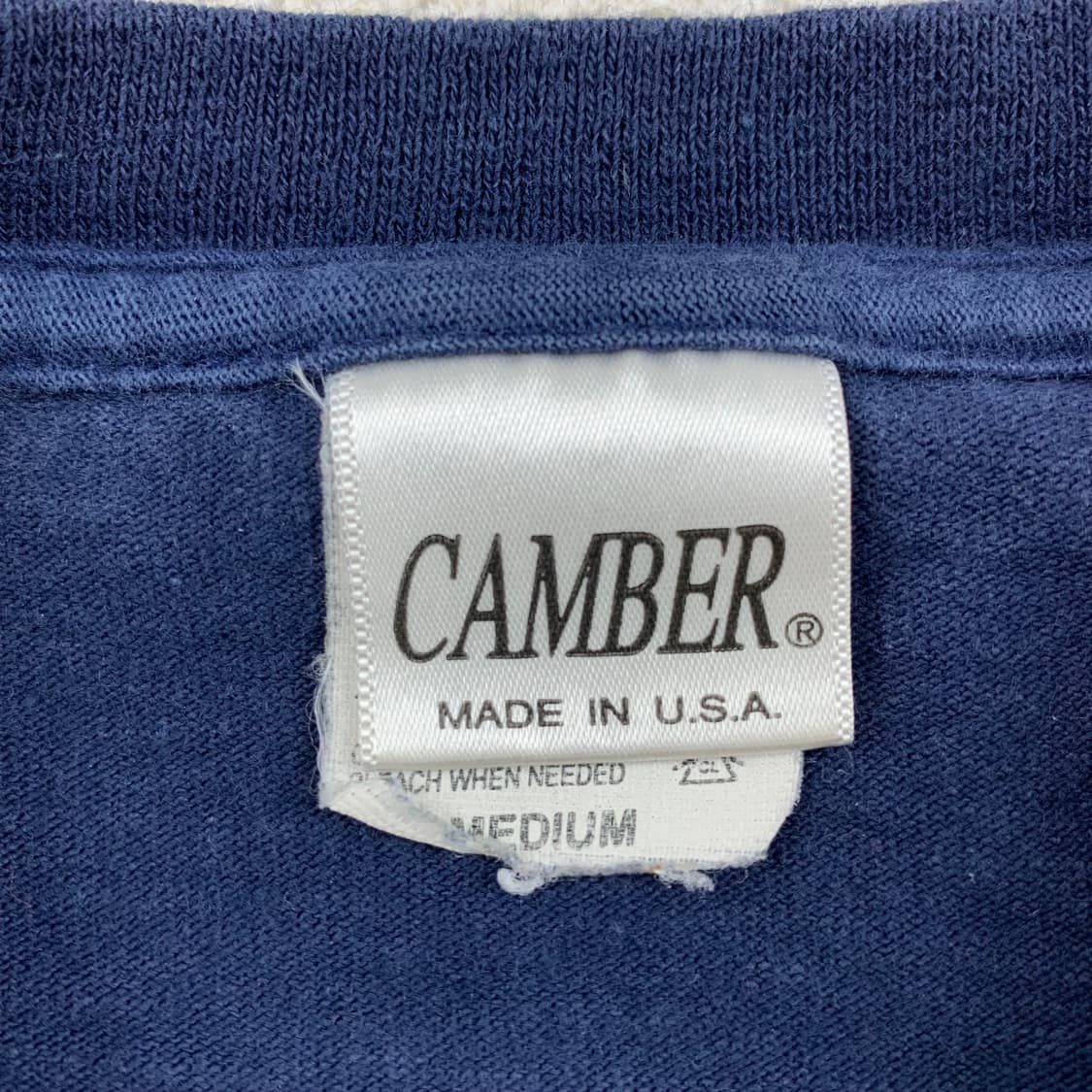 Camber 캠버 헤비웨이트 포켓 하프티 네이비  상품이미지3