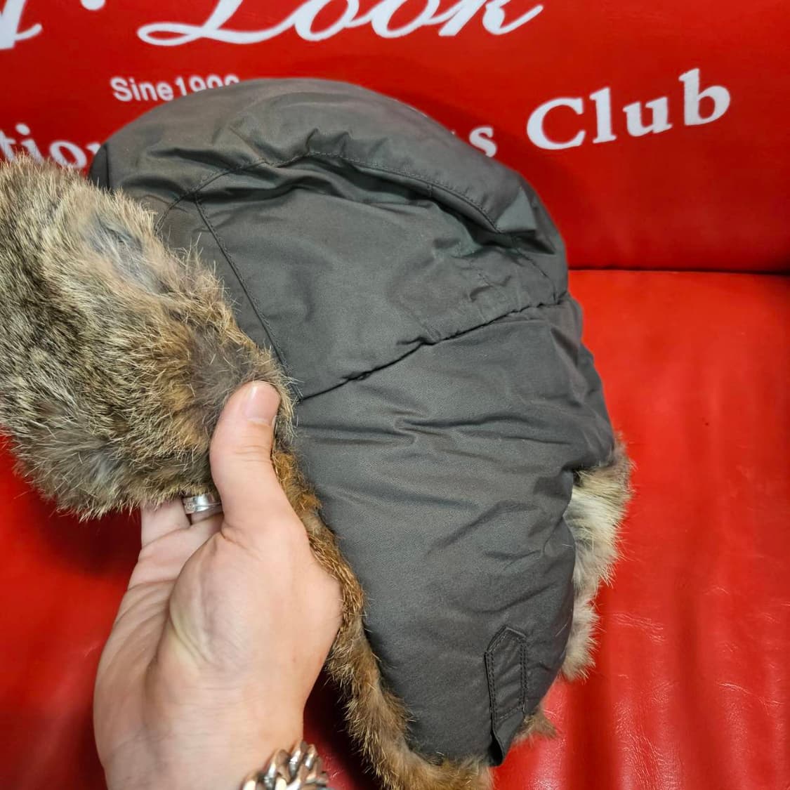 컬럼비아(Columbia) 00's 레빗퍼 카키 트루퍼햇 상품이미지4