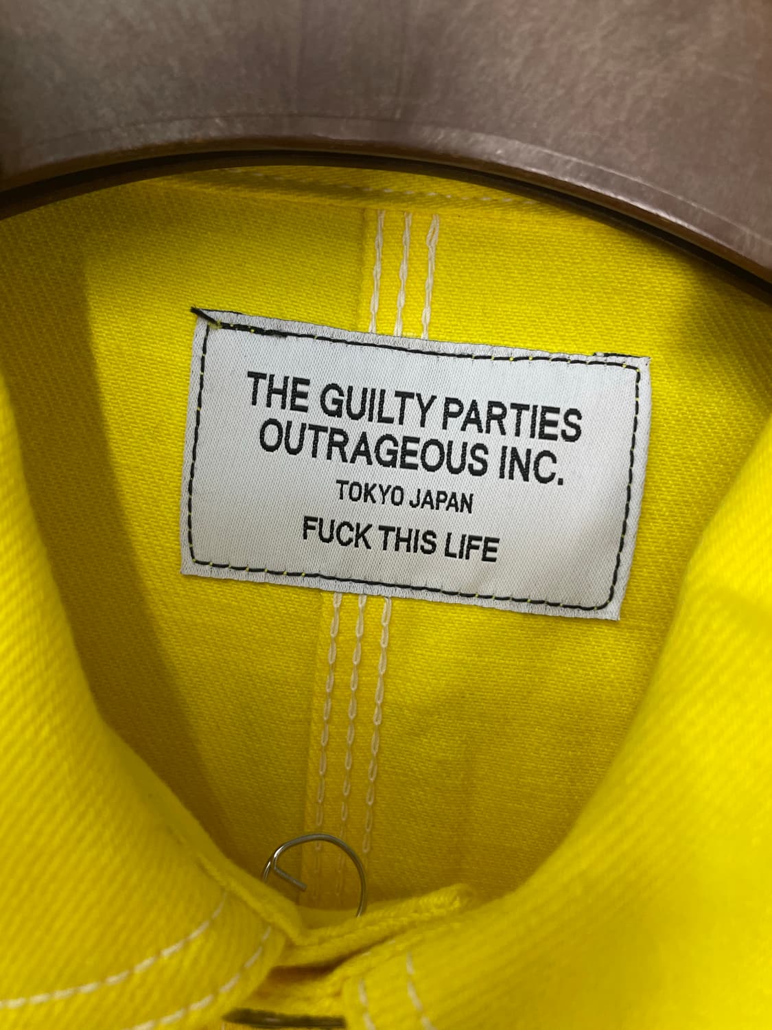 와코마리아 옐로우 워크 자켓 H2484 상품이미지6