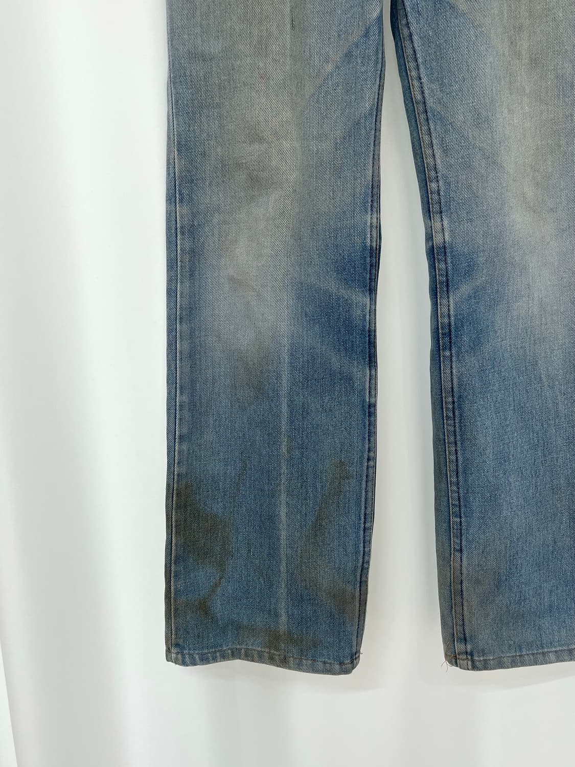 80's Levi's 717 boots cut denim pants 상품이미지3
