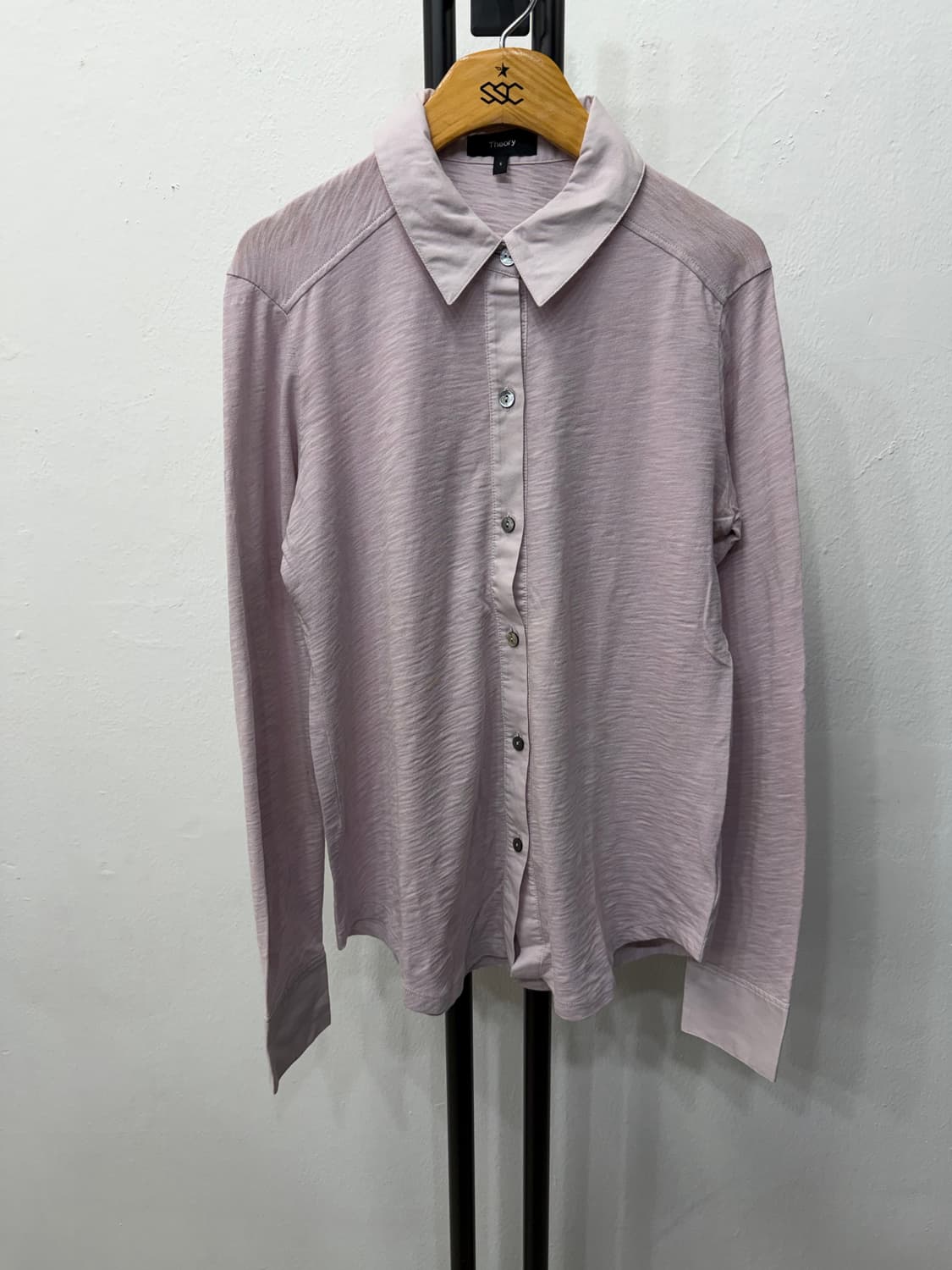 매장판정품) Theory 띠어리 21ss 퍼플 셔츠 S 상품이미지1