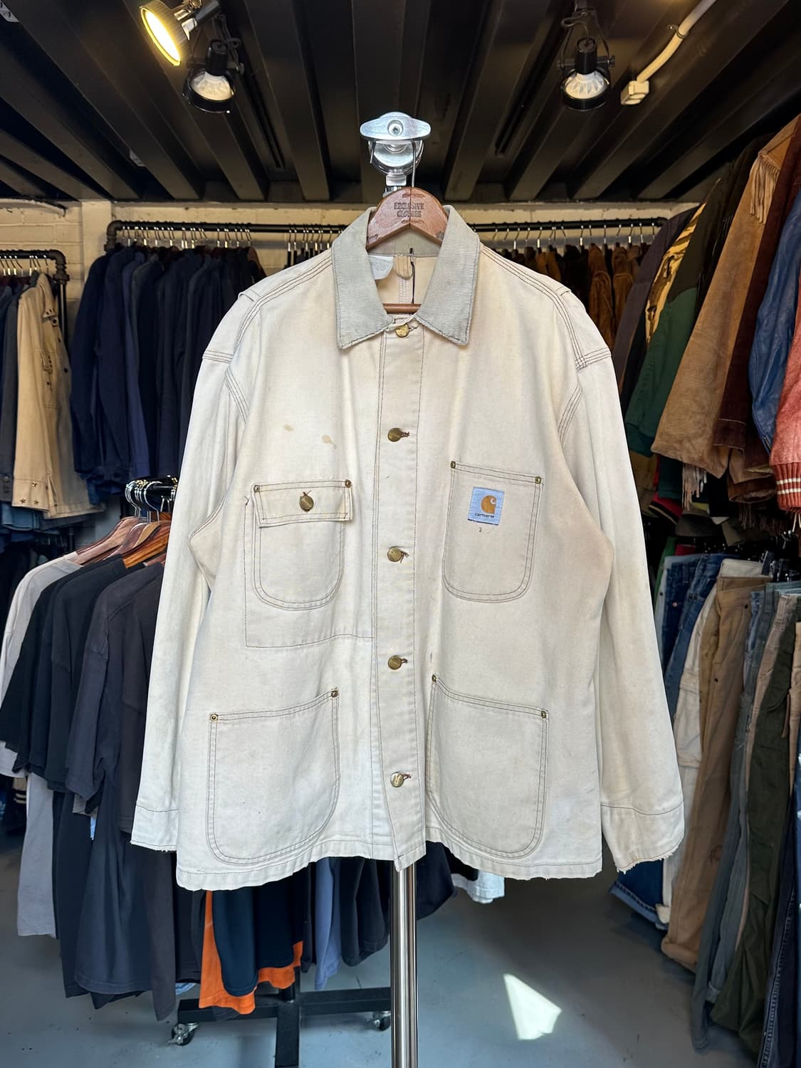 80s 칼하트 디트로이트 초어 워크자켓 상품이미지1