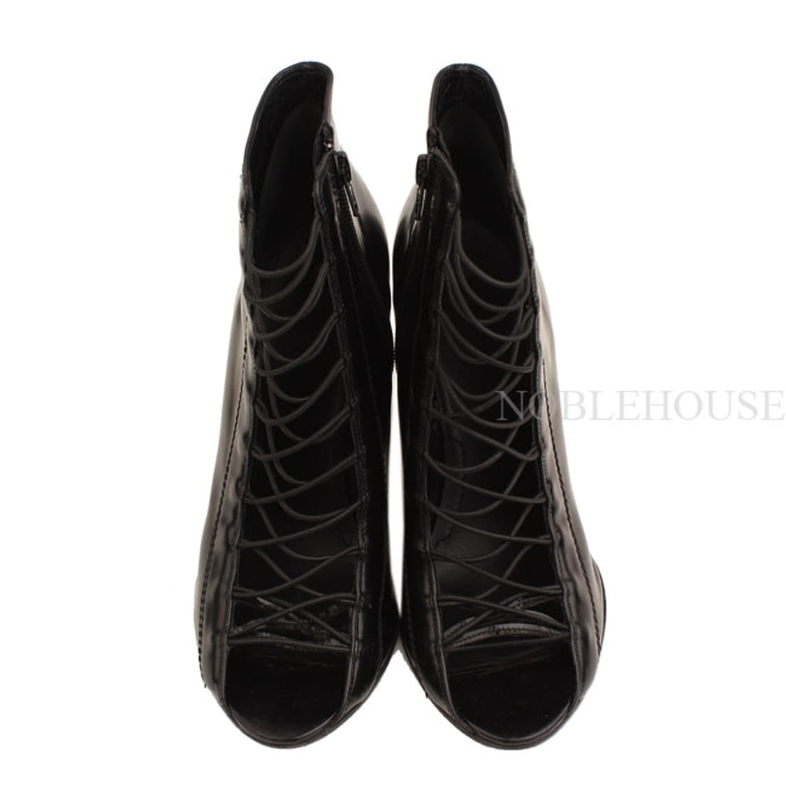 지방시 블랙 레이스업 웨지 부티슈즈 39 1/2 상품이미지2