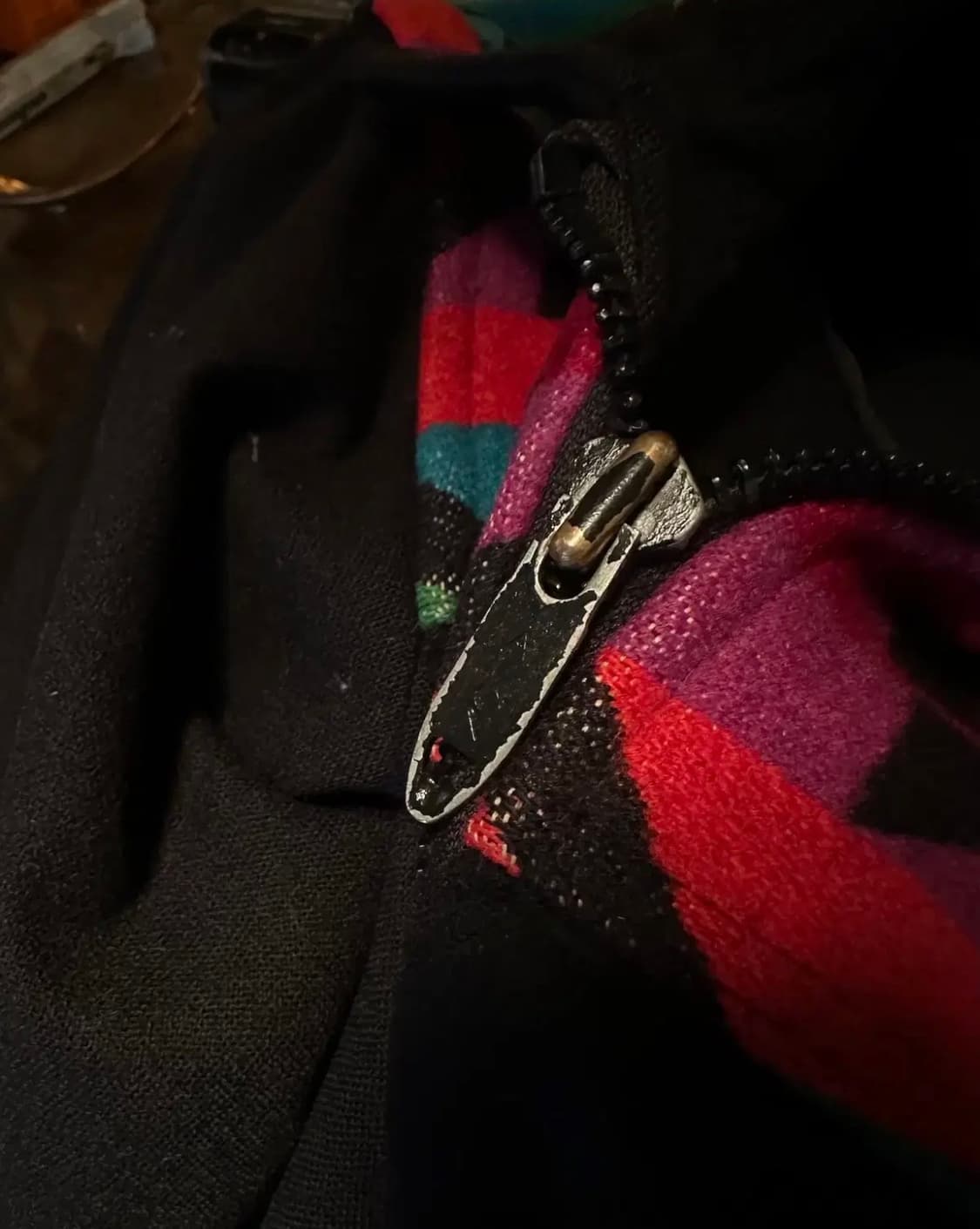 70s 80s 빈티지 펜들턴 네이티브 아메리칸 나바호 울 봄버 자켓 상품이미지6