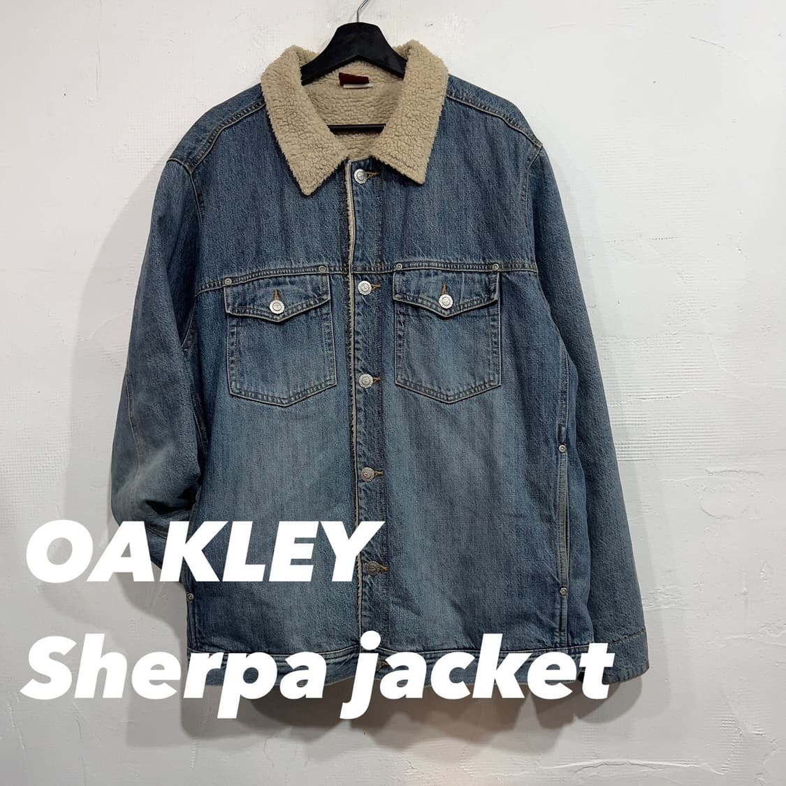 오클리 데님 셰르파 자켓 상품이미지1