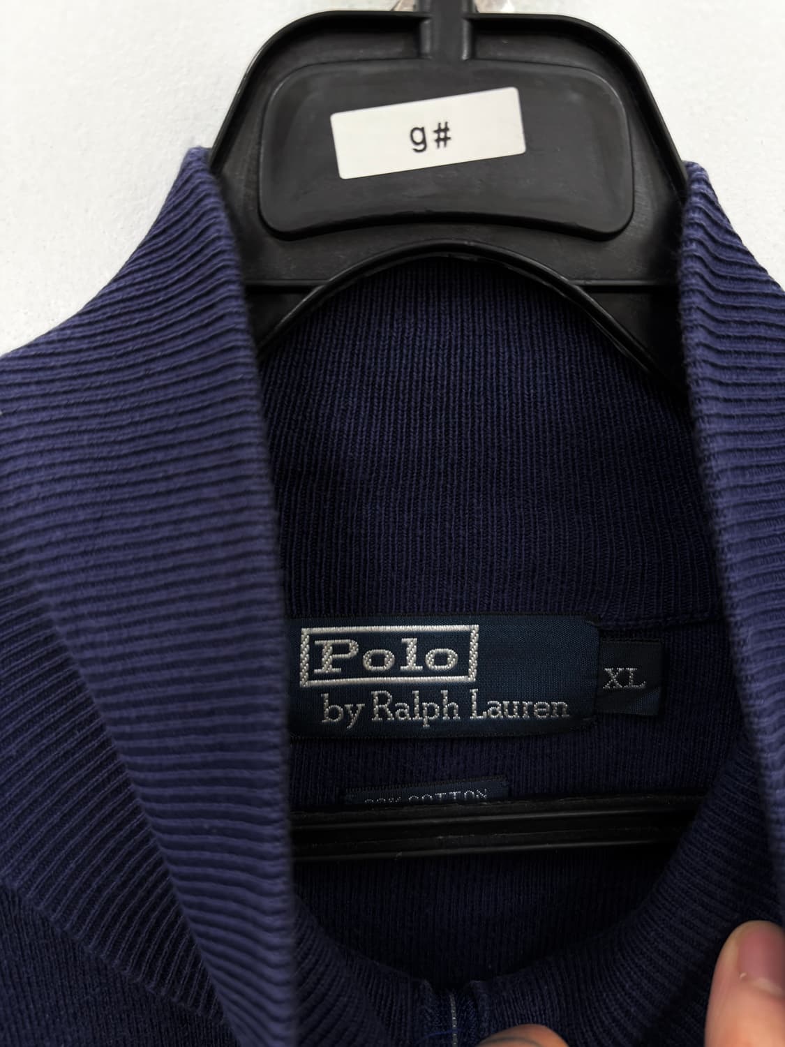 폴로랄프로렌 울 니트집업 상품이미지3