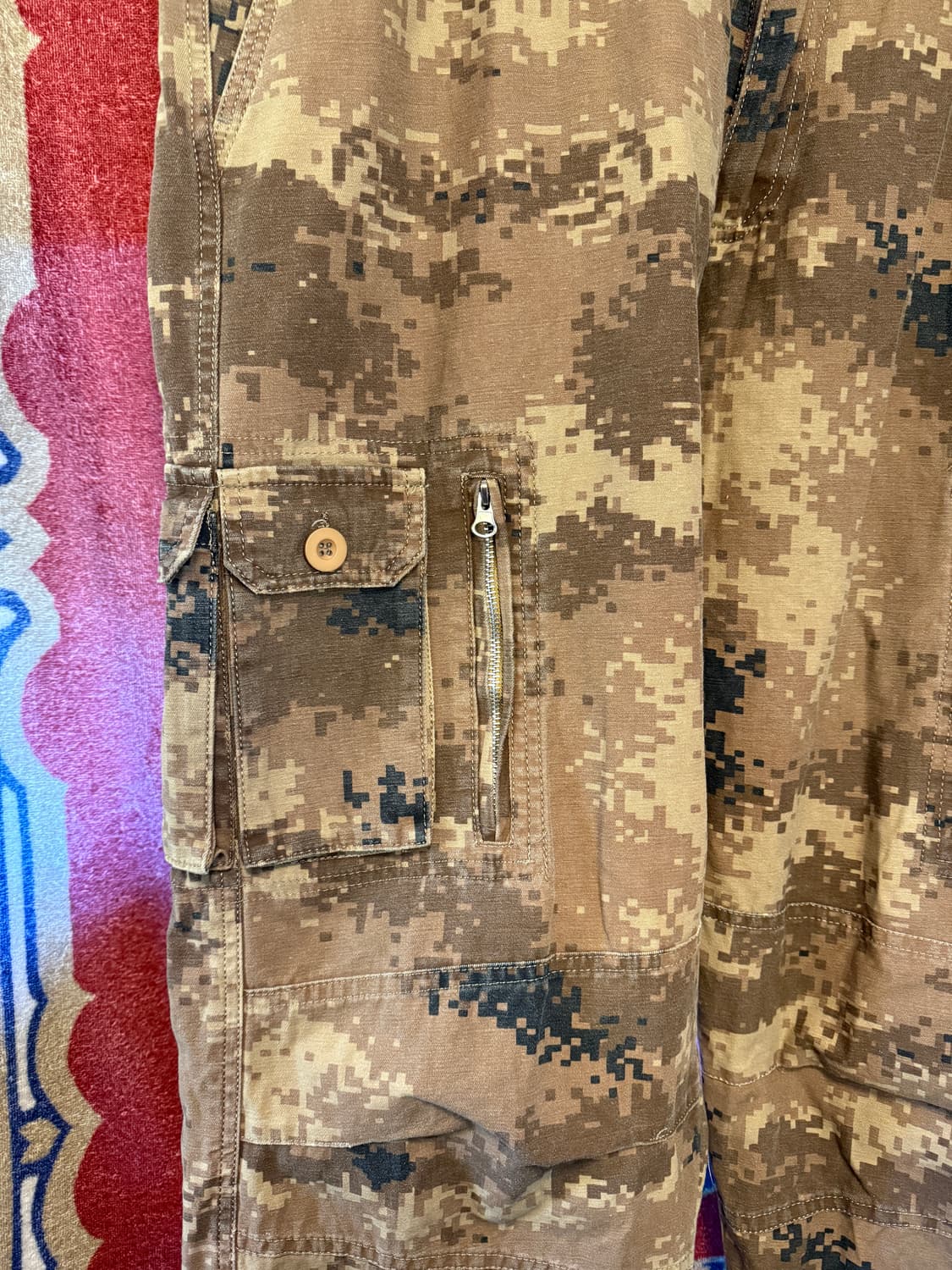 밀리터리 브라운 디지털 카모팬츠 40사이즈 상품이미지7