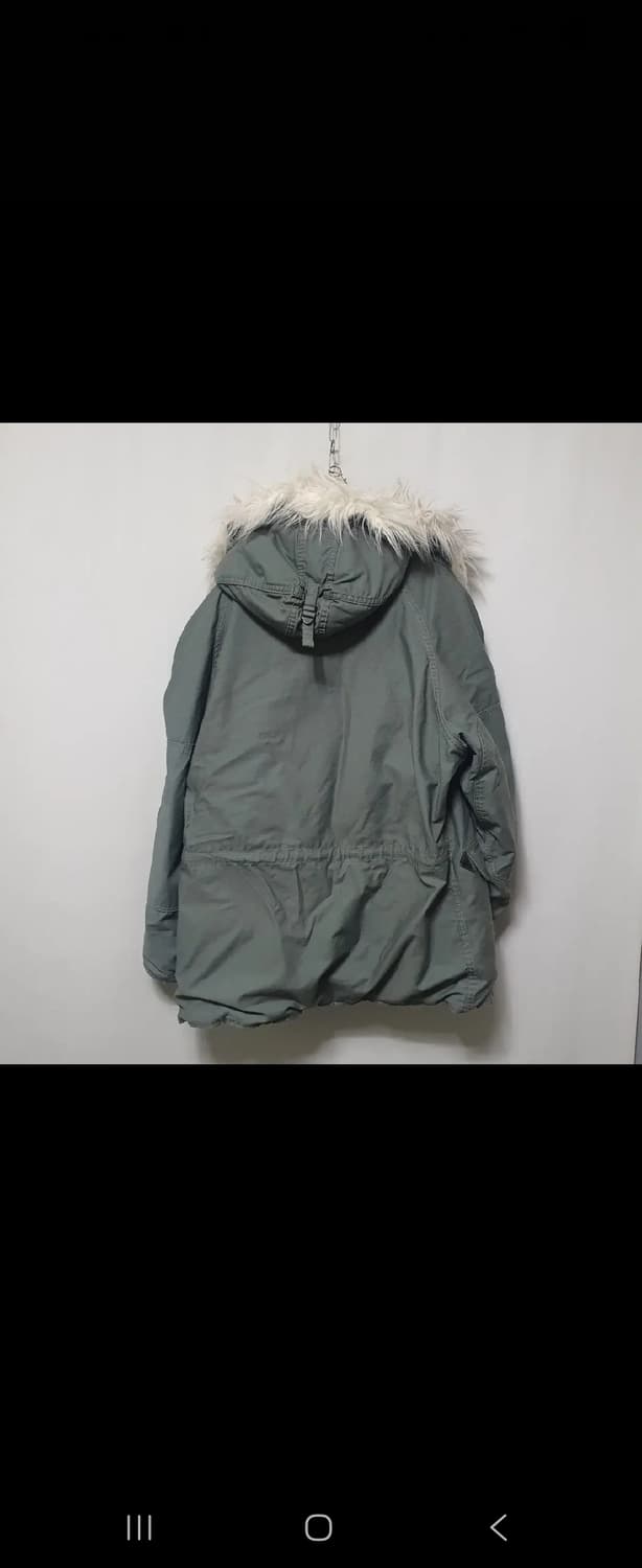 E283 미공군  N-3B 남성 패딩 L 상품이미지6