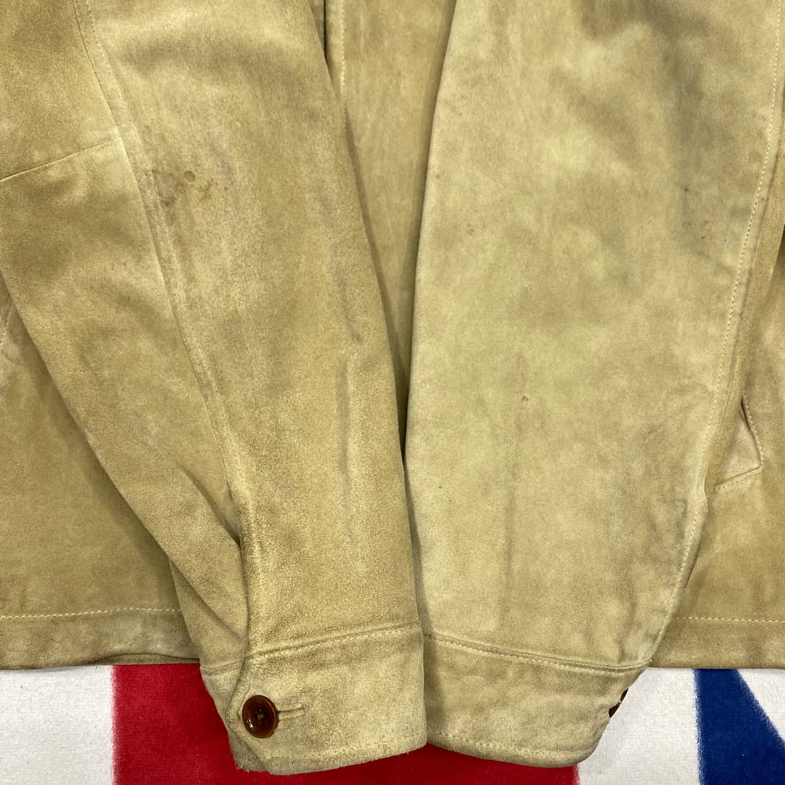 바나나리퍼블릭 리얼스웨이드자켓 L 상품이미지6