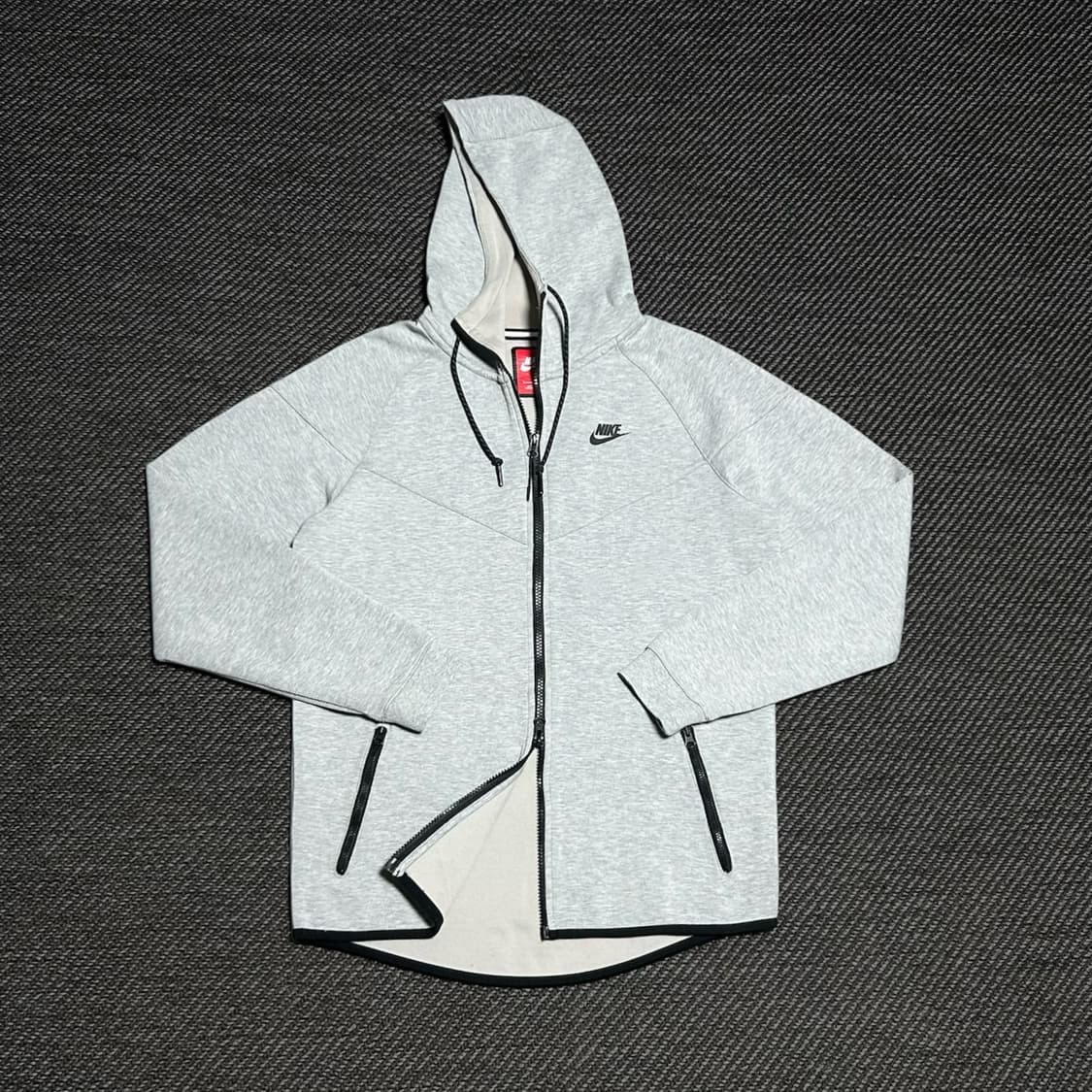 [M] Nike 나이키 테크팩 그레이 투웨이 후드집업 자켓 상품이미지1