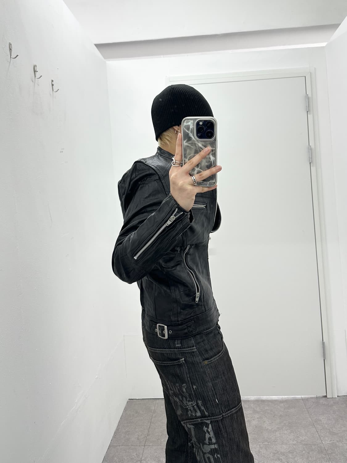 Jack Rose sheepskin leather jacket 상품이미지3