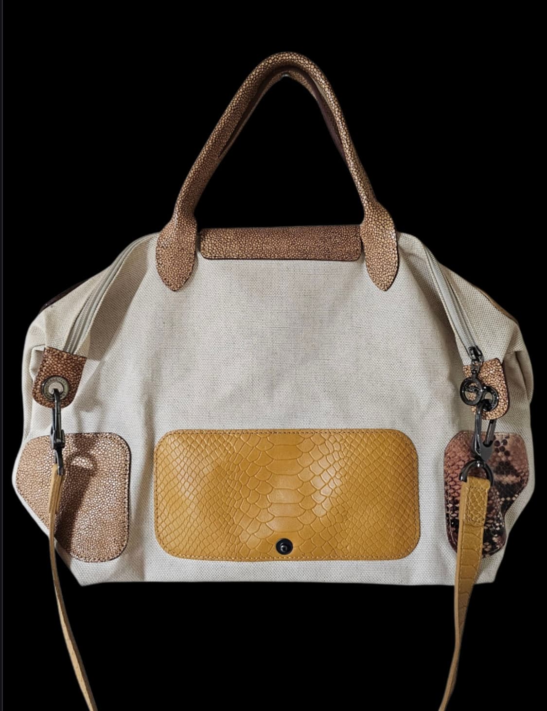 롱샴 Longchamp 르 플리아쥬 가죽 패치워크 가방 숄더백 상품이미지9