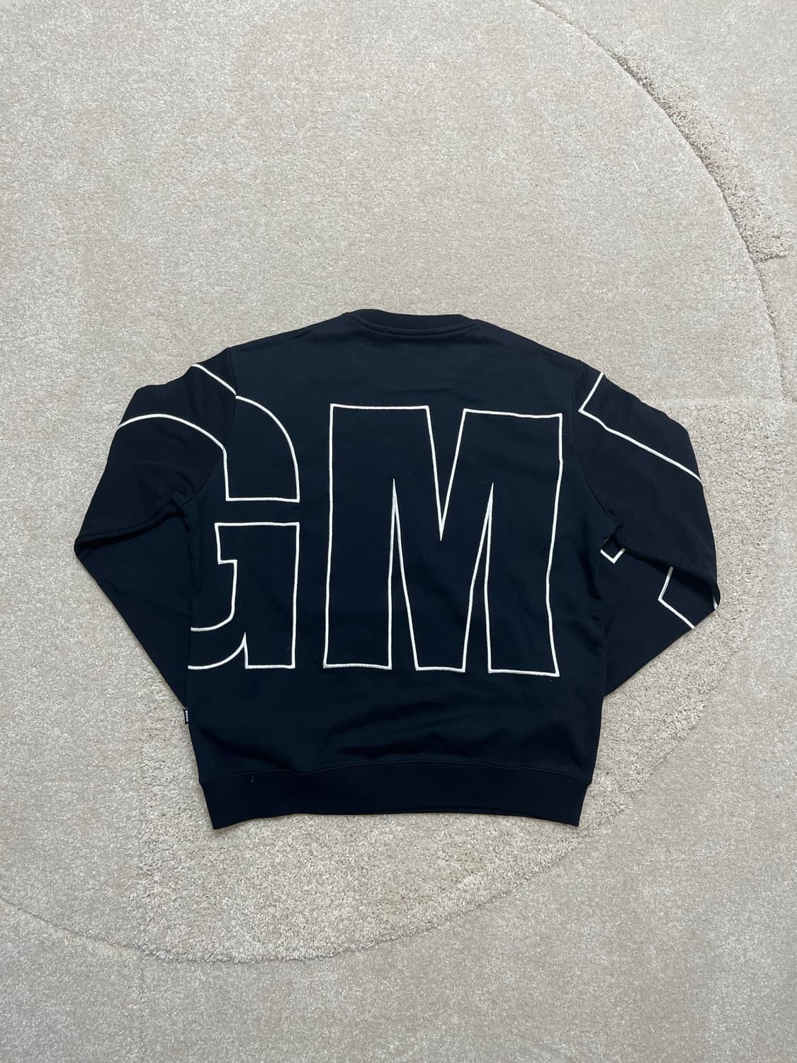 MSGM 블랙 맨투맨 (100) 상품이미지5
