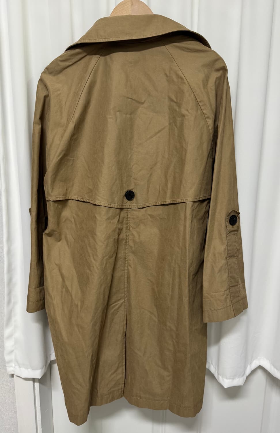 LIST 리스트 베이지 트렌치코트 상품이미지8
