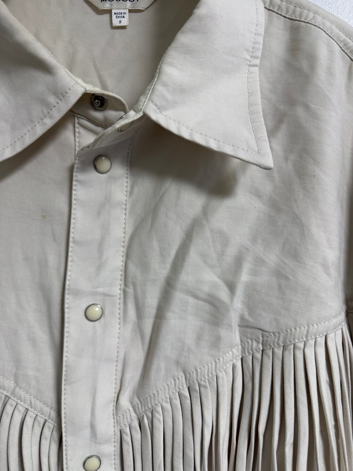 MOUSSY 프린지 웨스턴 셔츠 상품이미지7