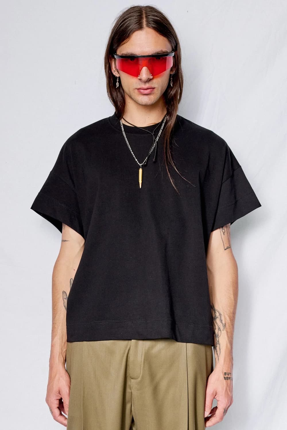 PLASTIC STUDIOS - BLACK TEE 상품이미지5