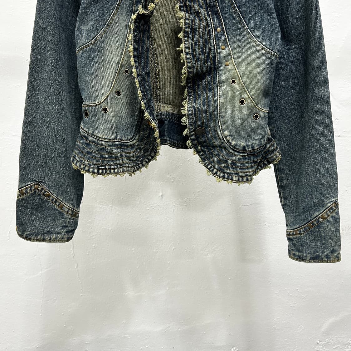 JPN VTG 웨스턴 펑크 데님자켓  상품이미지3
