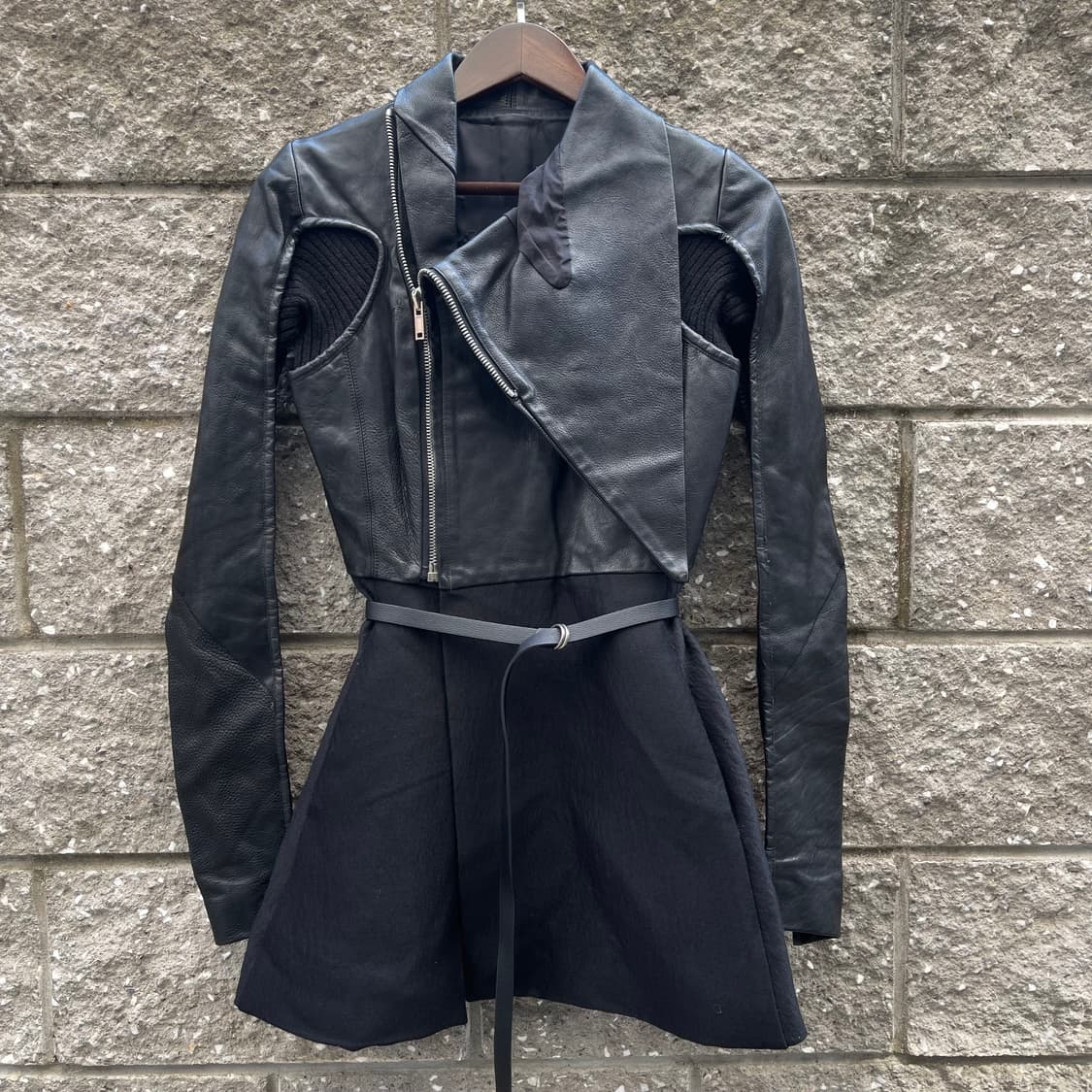 [38] 2010s 릭오웬스 레더 드레스 자켓 상품이미지2