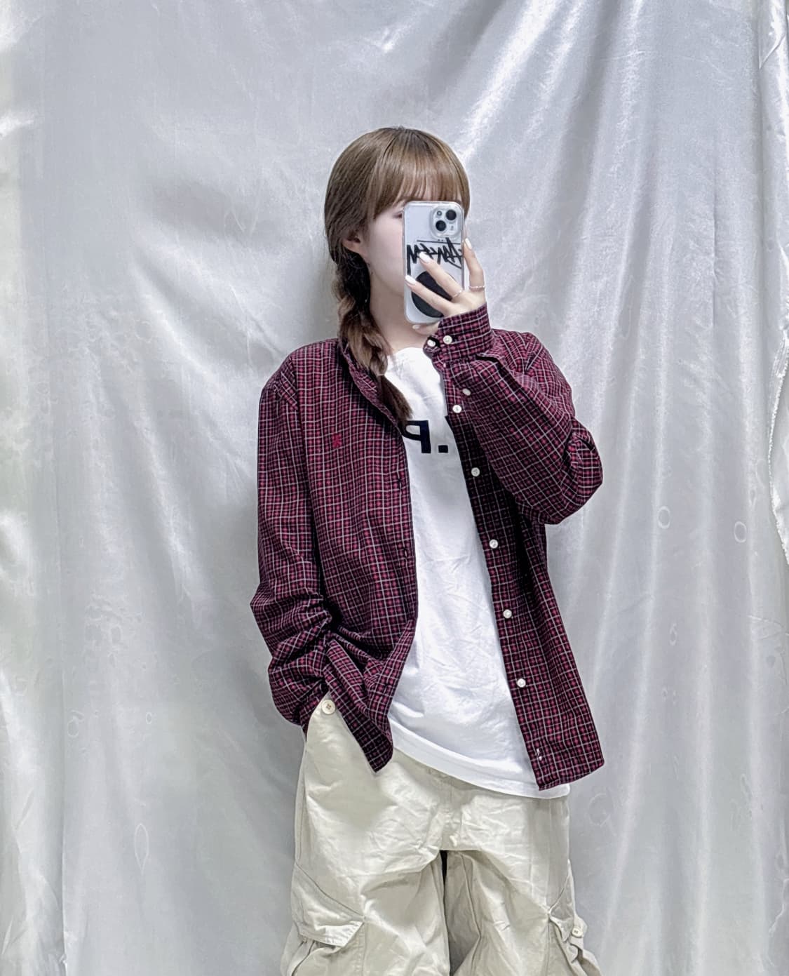 폴로 랄프로렌 레드포니 체크셔츠  상품이미지1