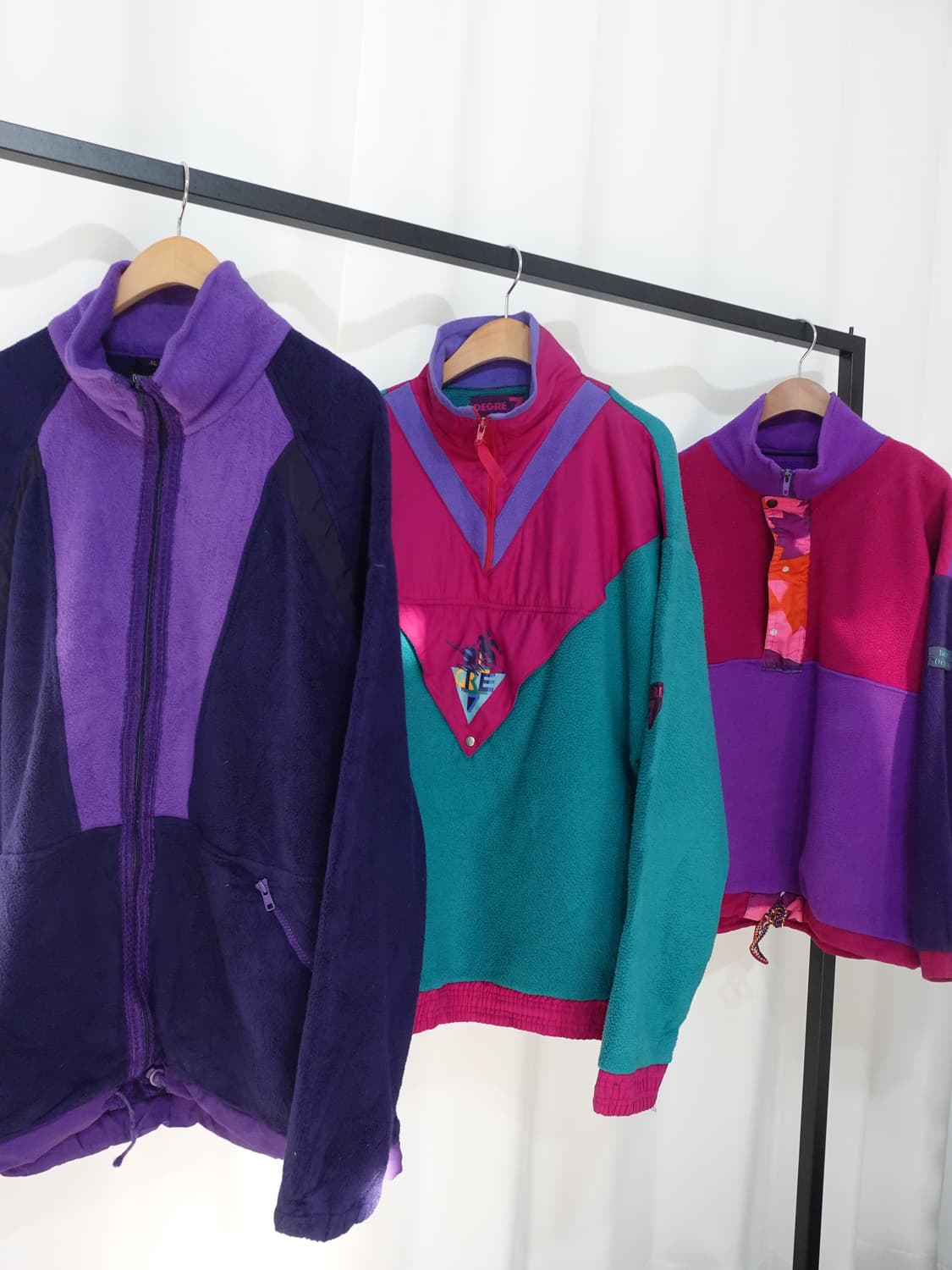 DEGRE7 fleece half zip up 상품이미지8