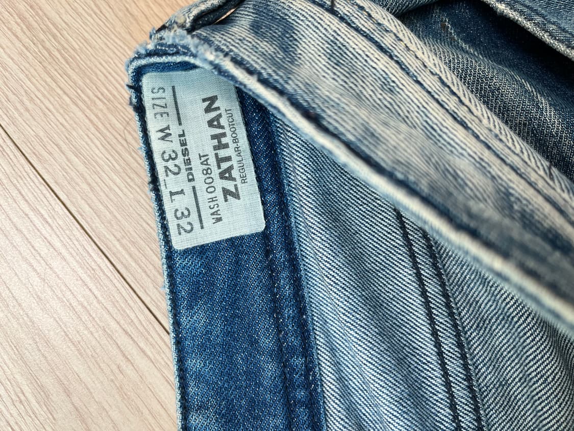 디젤 ZATHAN 청바지 W32 L32 상품이미지6