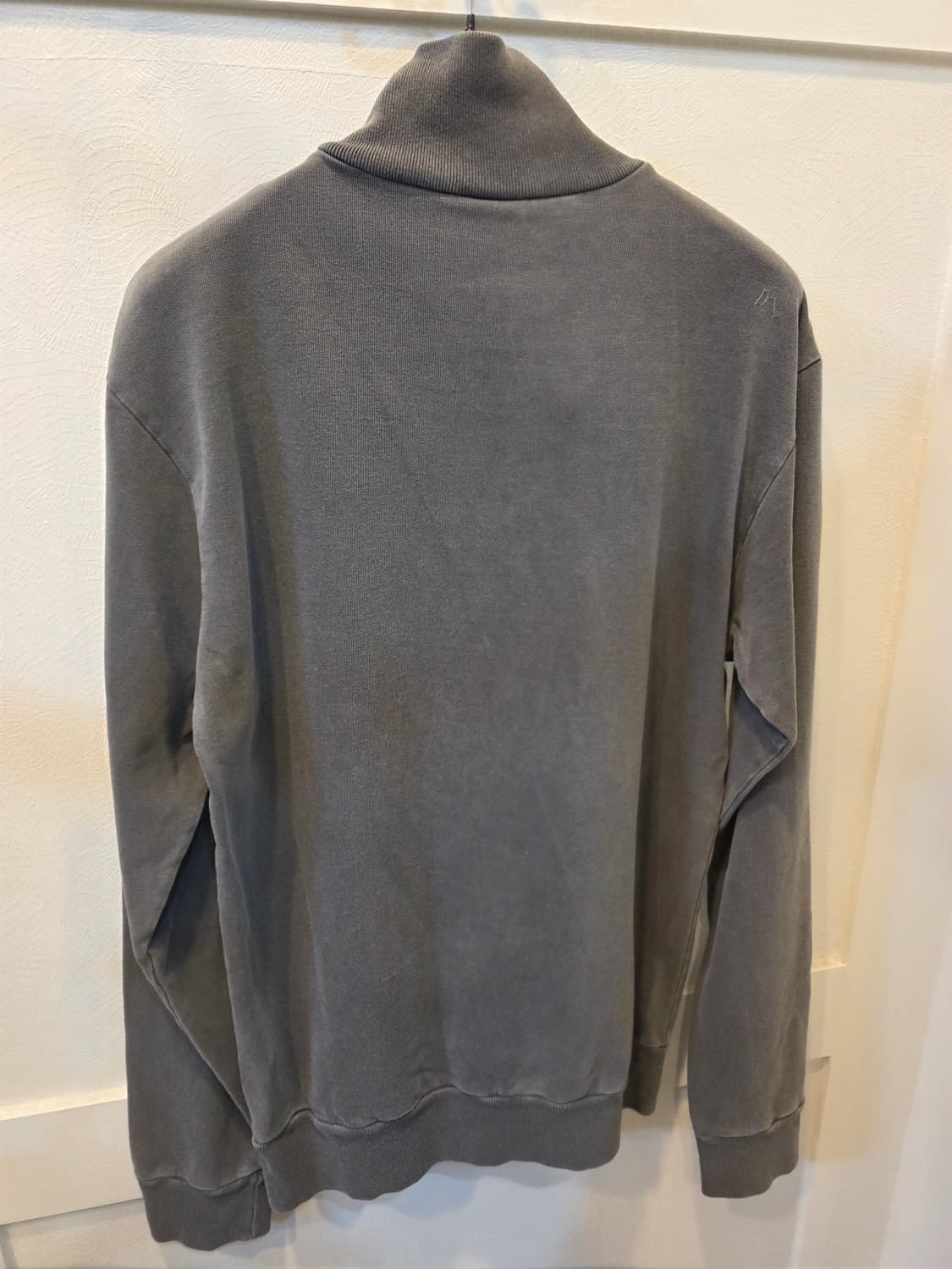 D&G 빈티지 그레이 하프집업 M 상품이미지5