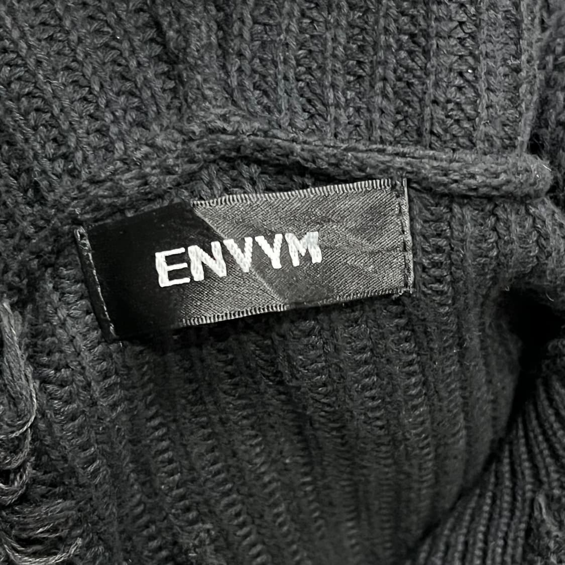  ENVYM 그런지 투웨이 니트 후드 집업 y14862 상품이미지6