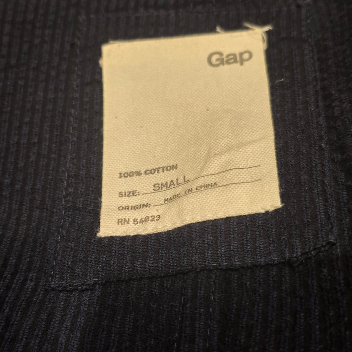 Gap  네이비 시어서커 캐주얼 블레이저 상품이미지4
