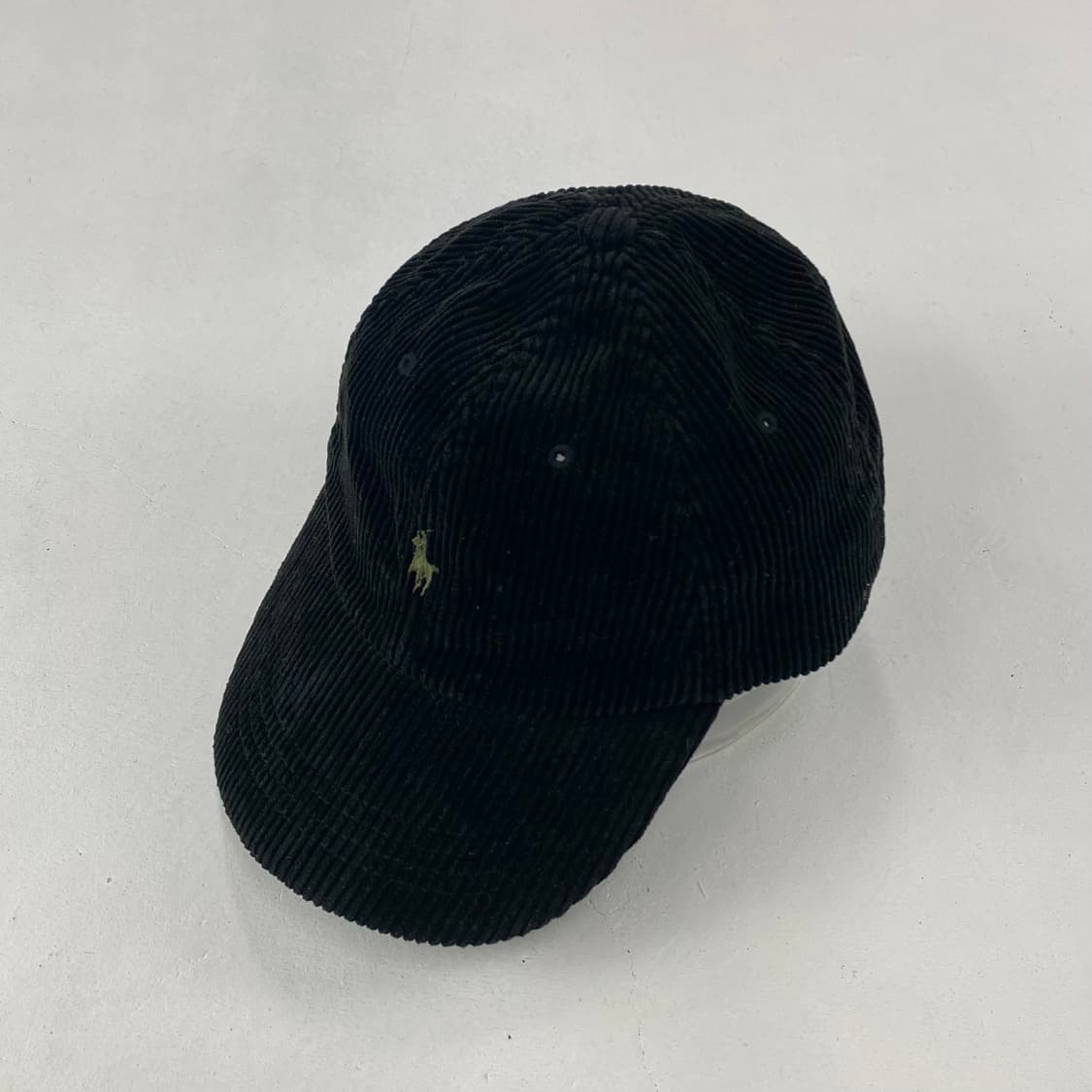 90s 폴로 블랙 코듀로이 볼 캡 상품이미지2