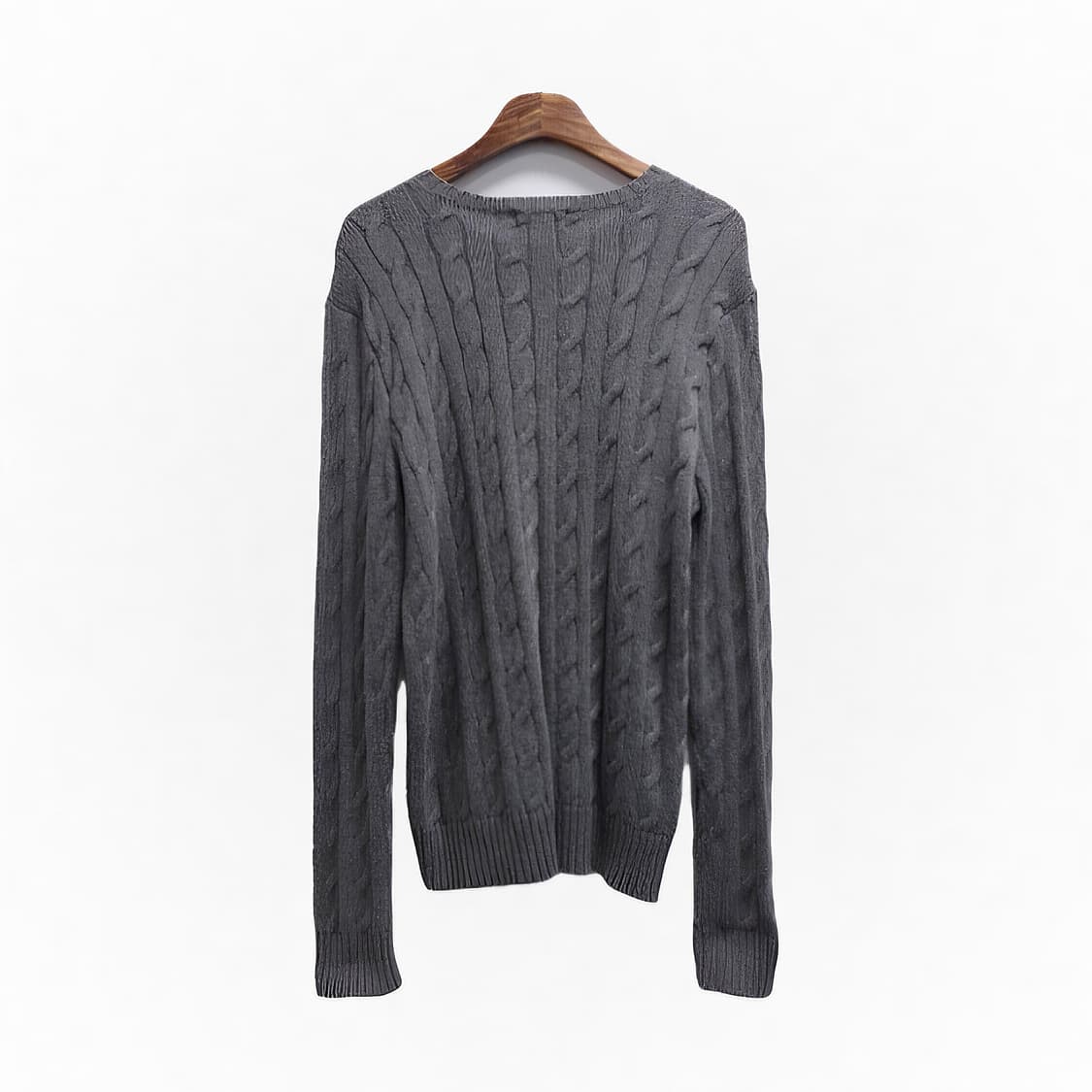 폴로랄프로렌 꽈베기 그레이 니트 S 상품이미지4