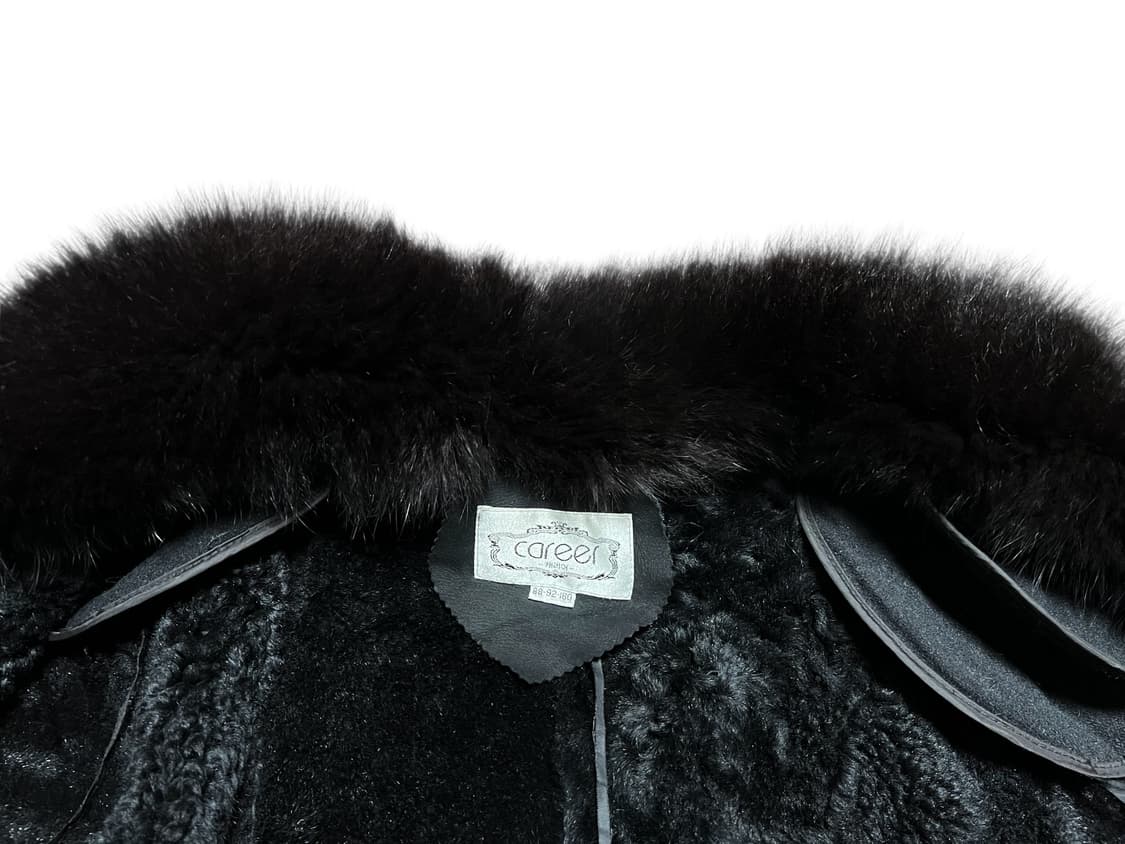 CAREER 폭스퍼 양가죽 무스탕 자켓 55-66 상품이미지2