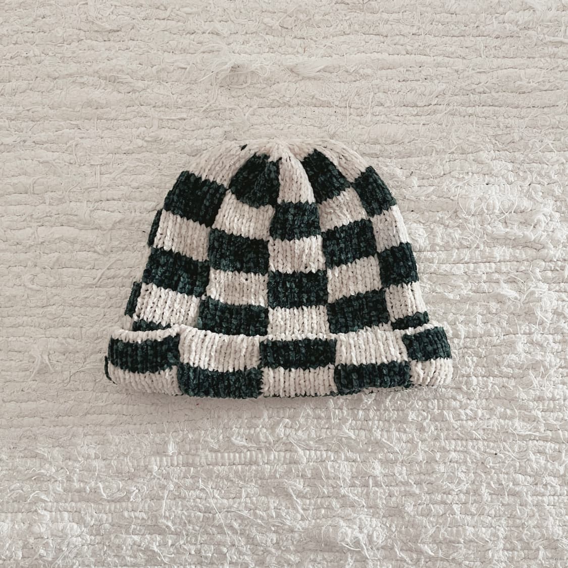 스투시 크로쉐 체커드 비니 상품이미지4