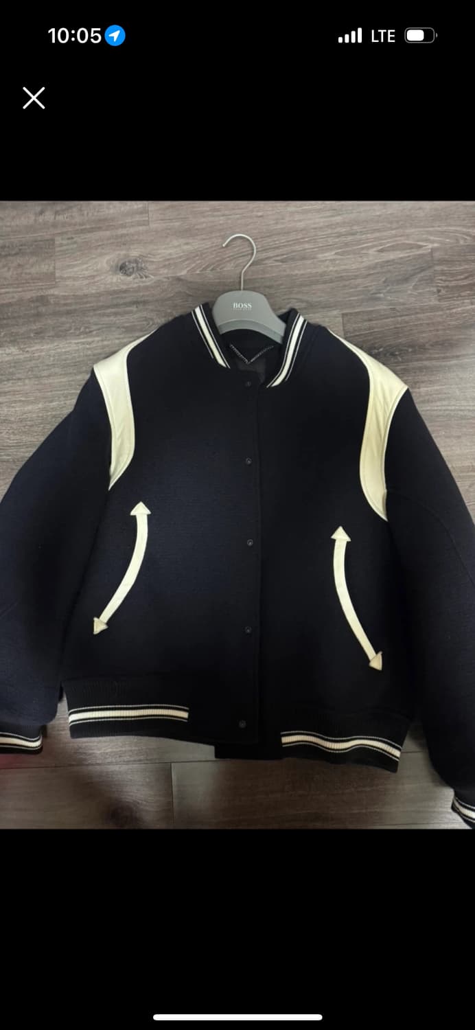 바시티 자켓 비이커 1사이즈 울 자켓 상품이미지1