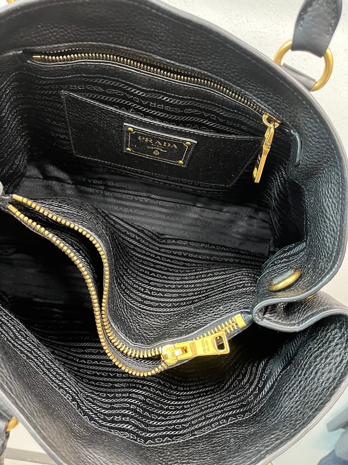 프라다 비델로 다이노 도트백  상품이미지6