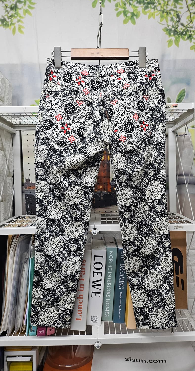 루이비통 여성팬츠 26 모노그램 슬림팬츠 명품바지 WL85 상품이미지4