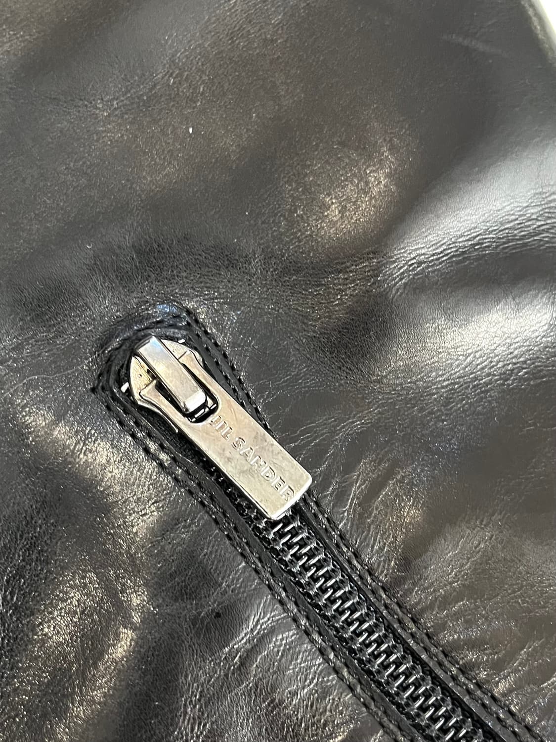 질샌더 2011 라프시몬스 레더 라이더 부츠 상품이미지2