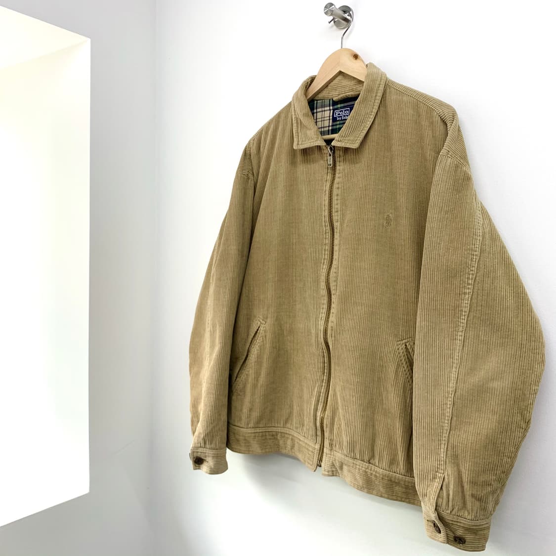 폴로 랄프로렌 기본 포니 베이지 코듀로이 자켓 상품이미지1