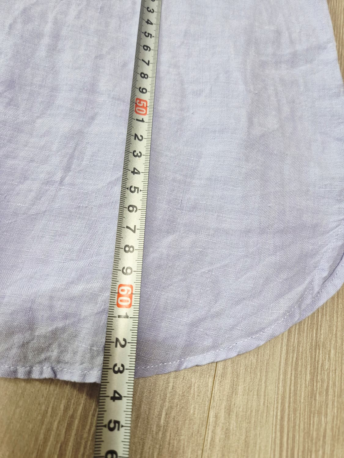 유니클로린넨셔츠 마셔츠 연보라린넨 상품이미지5