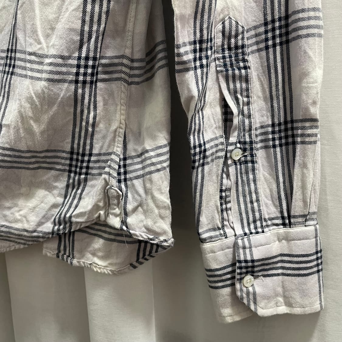 톰브라운/ 테이핑 4선 체크 셔츠/ 2 상품이미지8