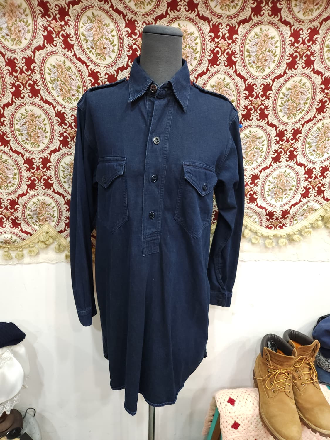 폴로 랄프로렌 00s 앵커버튼 데님 원피스

 상품이미지1