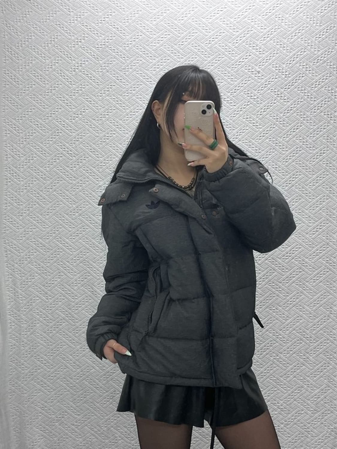 아디다스 올드스쿨 모던 캐주얼 덕다운 패딩 95 C08963 상품이미지2