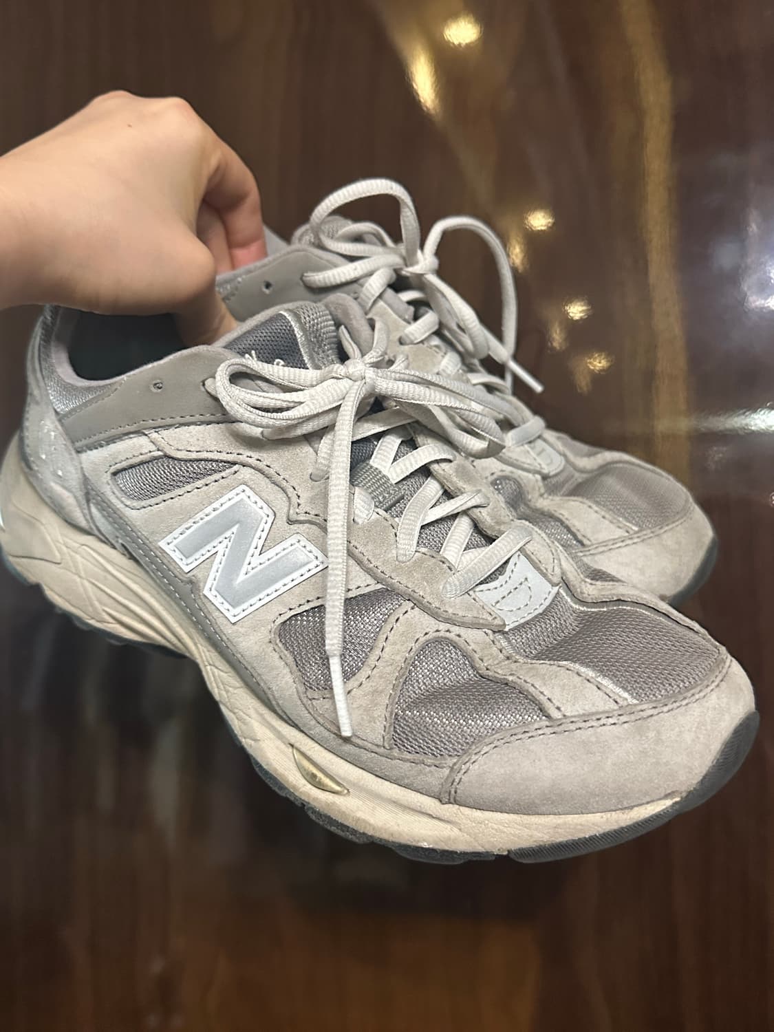 뉴발란스 878 회색 운동화 250mm 상품이미지1