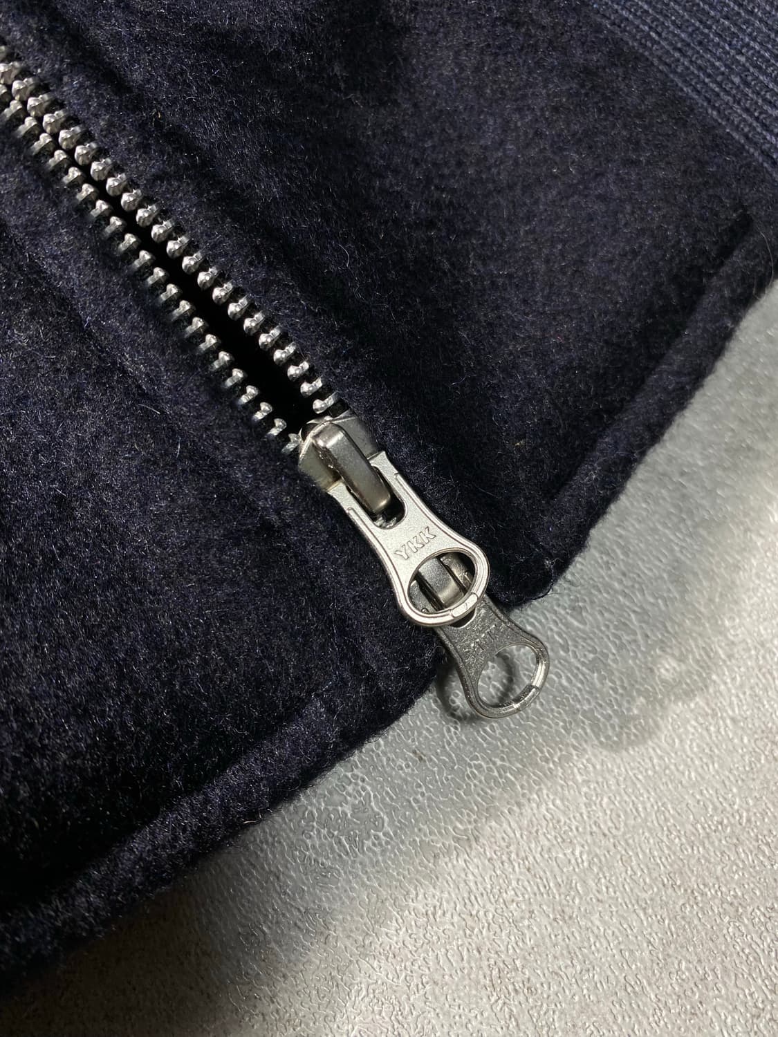 [L] MOOD 무드 네이비 투웨이 블루종 자켓 상품이미지4