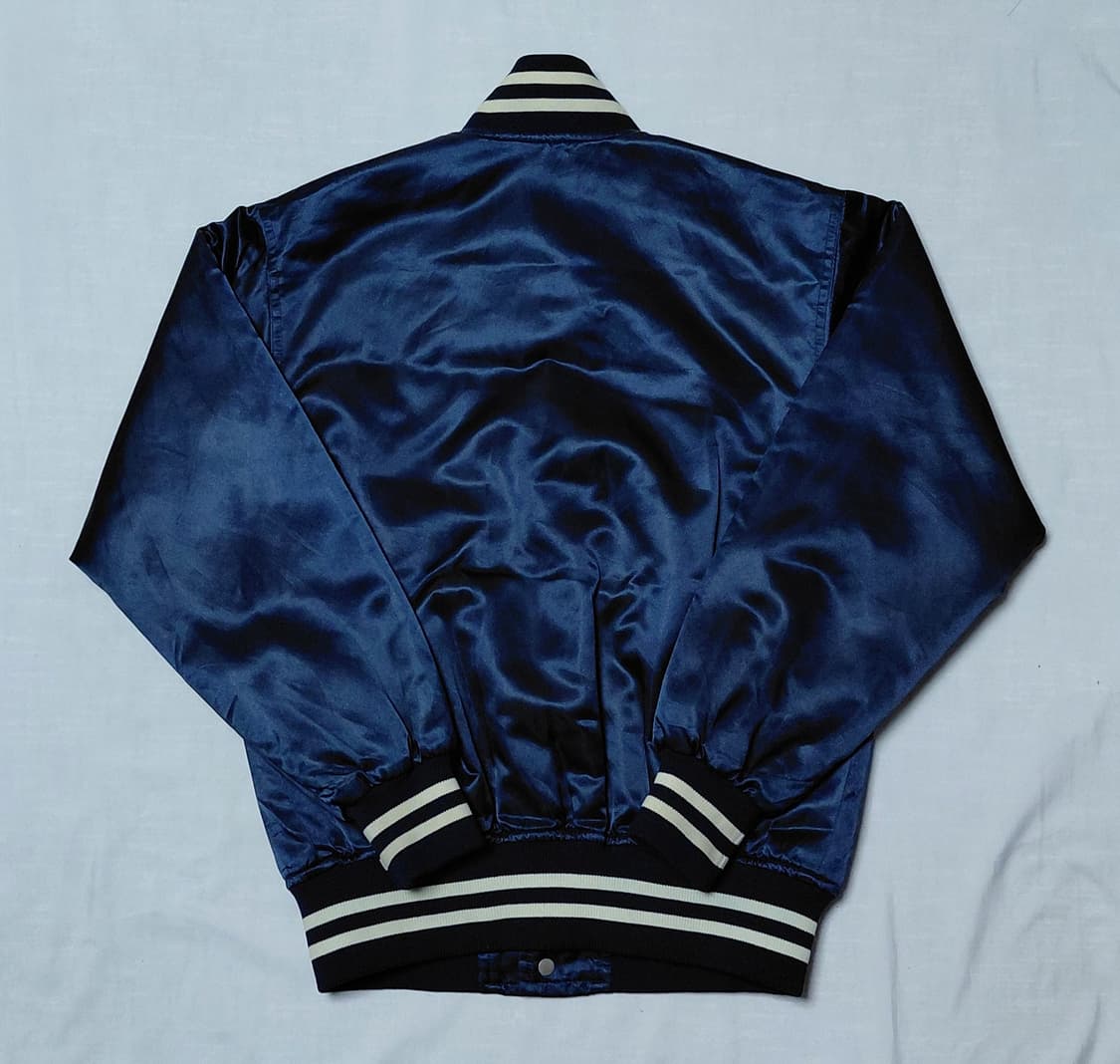 90s 미즈노 x MLB 뉴욕 양키스 사틴 스타디움 자켓 (160/S~M 상품이미지8