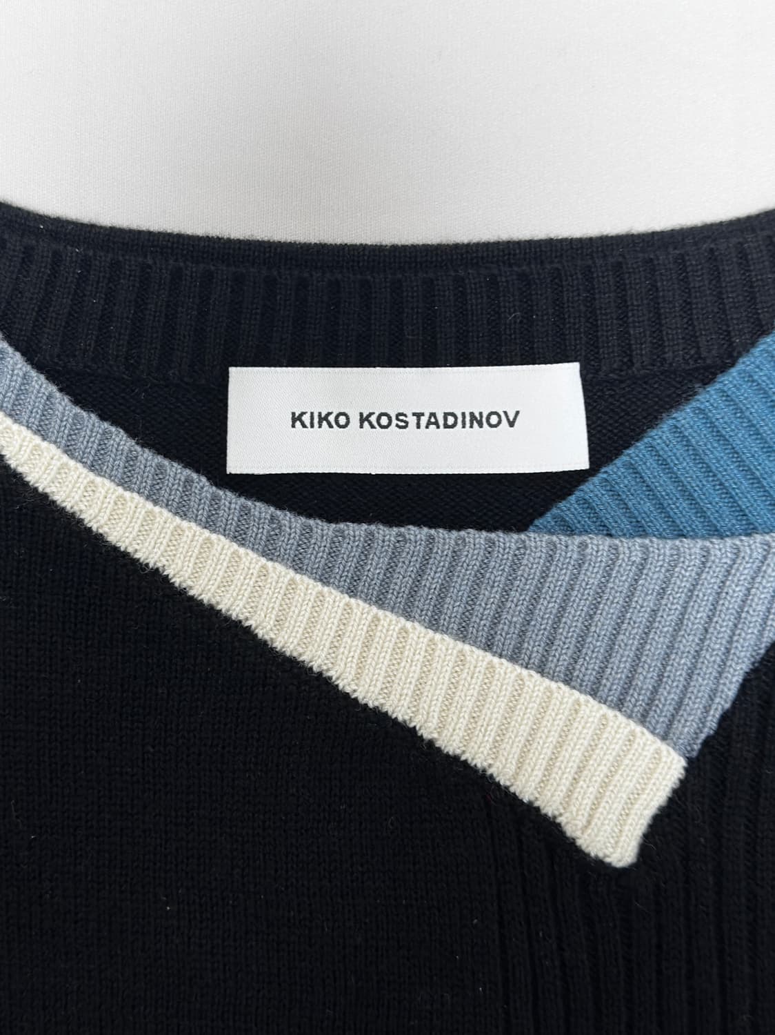 [48] 키코 코스타디노브 VIG 멀티 컬러 점퍼 블랙 상품이미지2