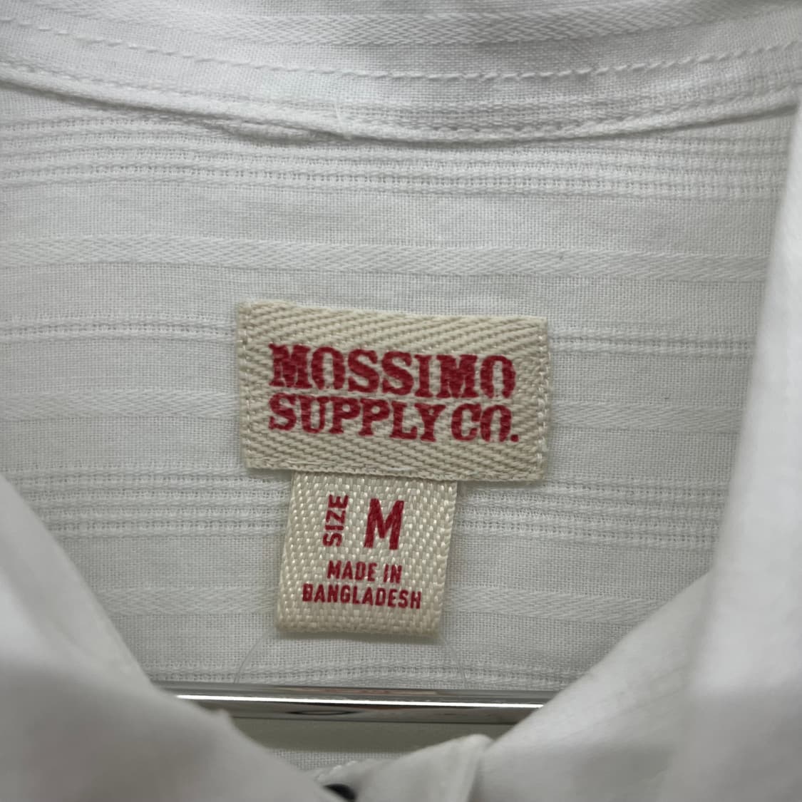 MOSSIMO 반팔 셔츠 화이트 여성M 상품이미지3